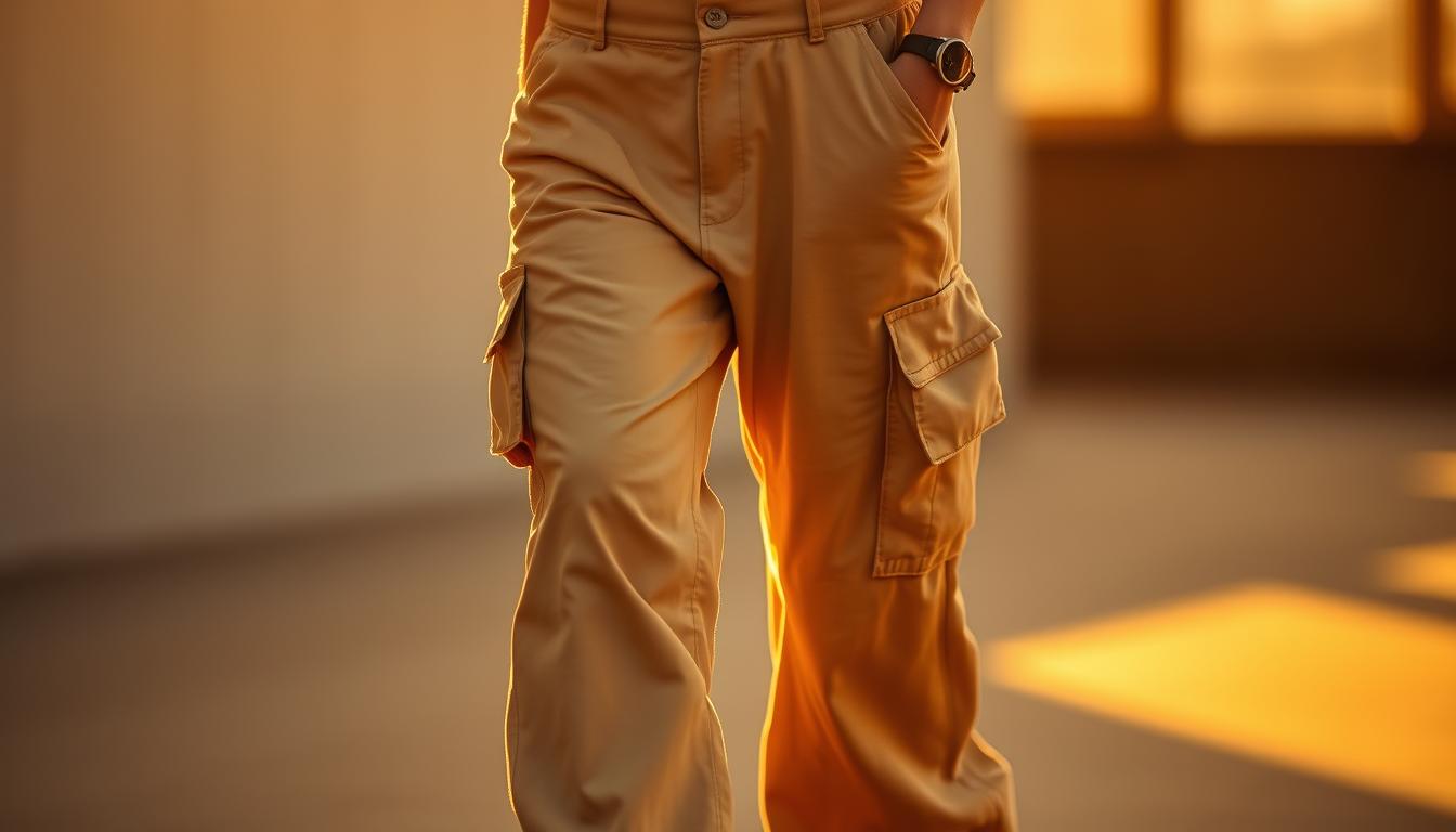 Pantalon cargo oversized