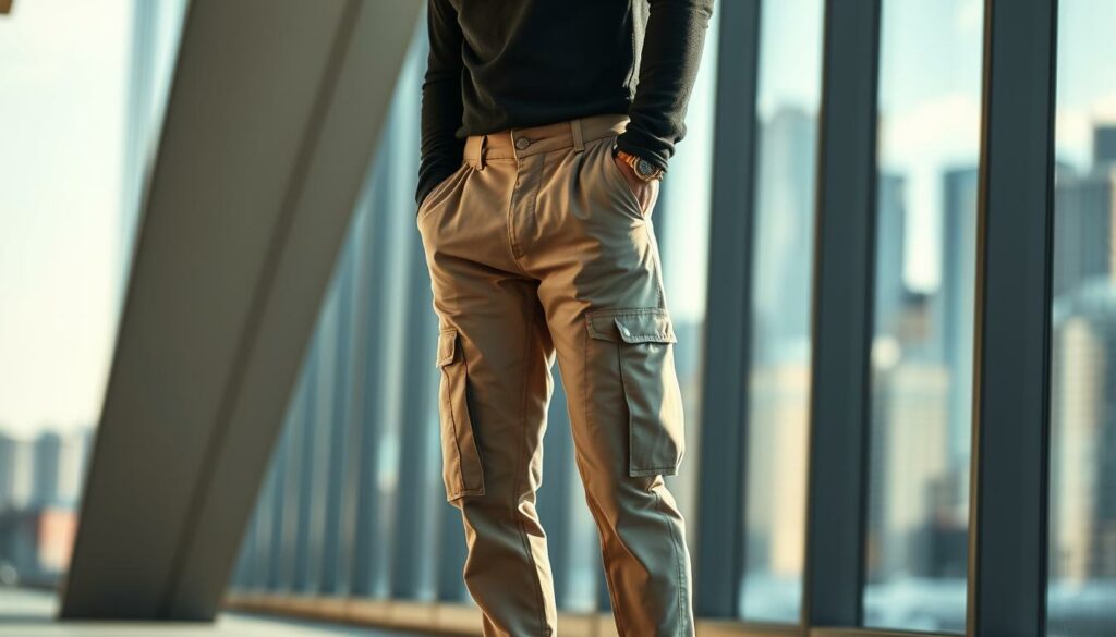 mode-masculine-1024x585 Pantalon cargo oversized : le style tendance à adopter cette saison