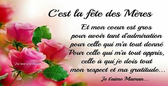 10 Messages et Poèmes Touchants Fête des Mères