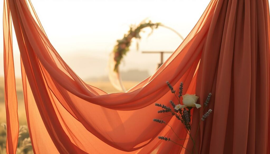 A-bohemian-wedding-color-palette-with-a-warm-sun-drenched-atmosphere.-In-the-foreground-a-1024x585 Mariage bohème : quelle robe porter ?