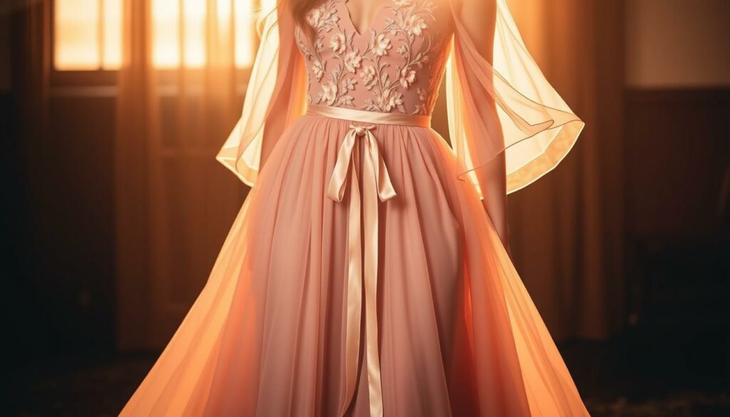 A-romantic-prom-dress-with-a-modern-revisited-flair.-A-sleek-floor-length-gown-in-a-soft-1024x585 3 tenues tendances pour le bal de promo du lycée