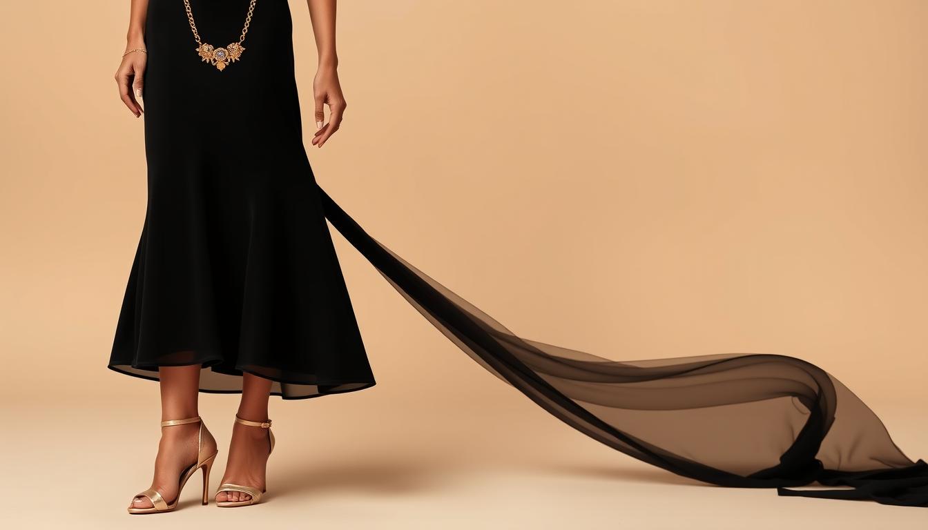 robe noire de cérémonie