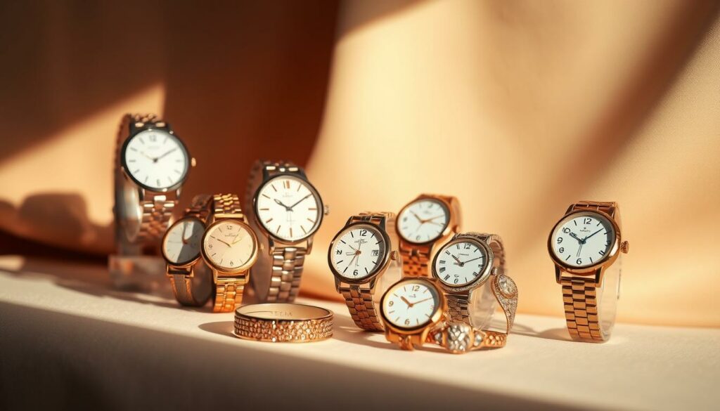 A-sophisticated-collection-of-womens-watches-curated-by-experts-artfully-displayed-against-a--1024x585 Montre femme : laquelle choisir quand on a 40 ans ?
